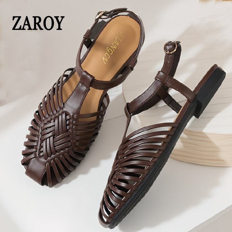 Women'S Shoes Big Feet - ZAROY Summer Women Gladiator Sandals Flat