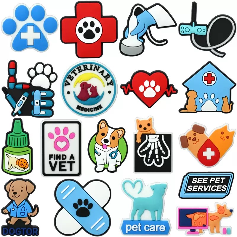 Women'S Shoes Hush Puppies - 18-100pcs Cartoon Dog Pet Care Shoe