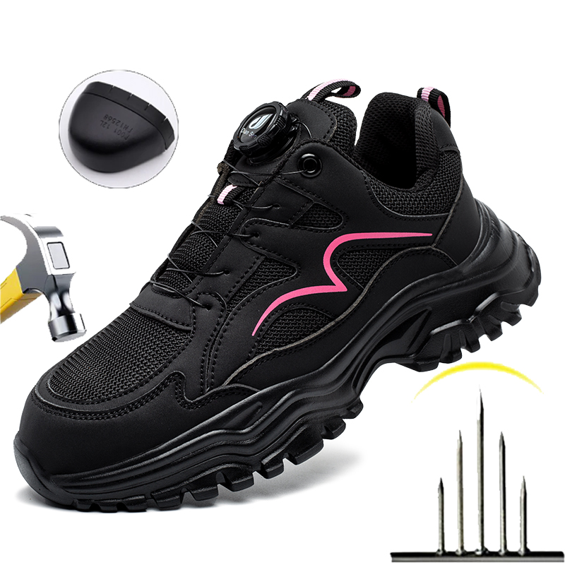 Mesh Sneaker Women - Women Work Shoes Steel Toe Shoes