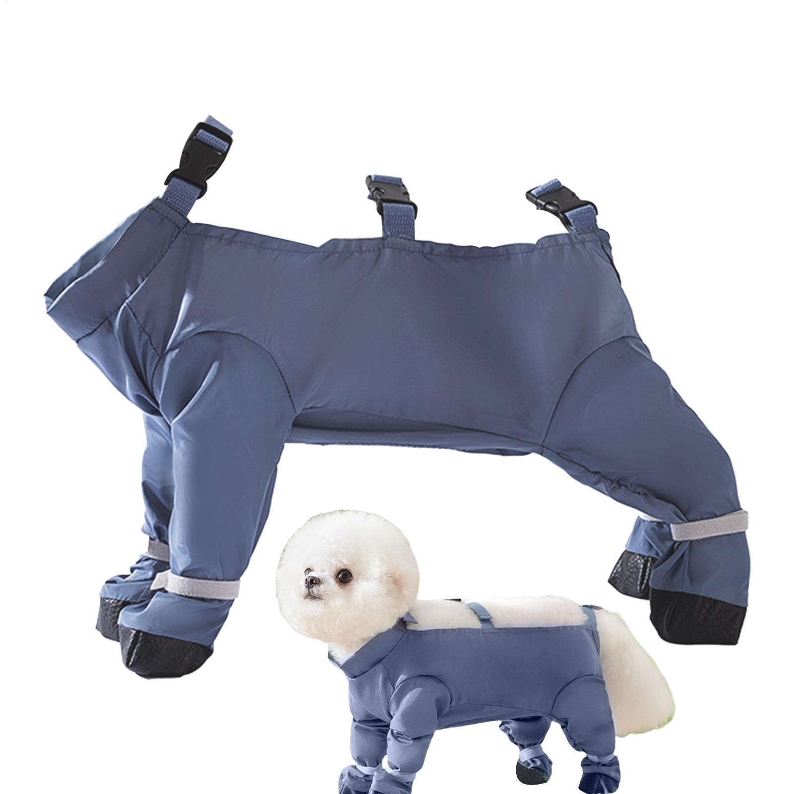 Women'S Shoes Hush Puppies - Waterproof Dog Boots With Suspenders Adjustable