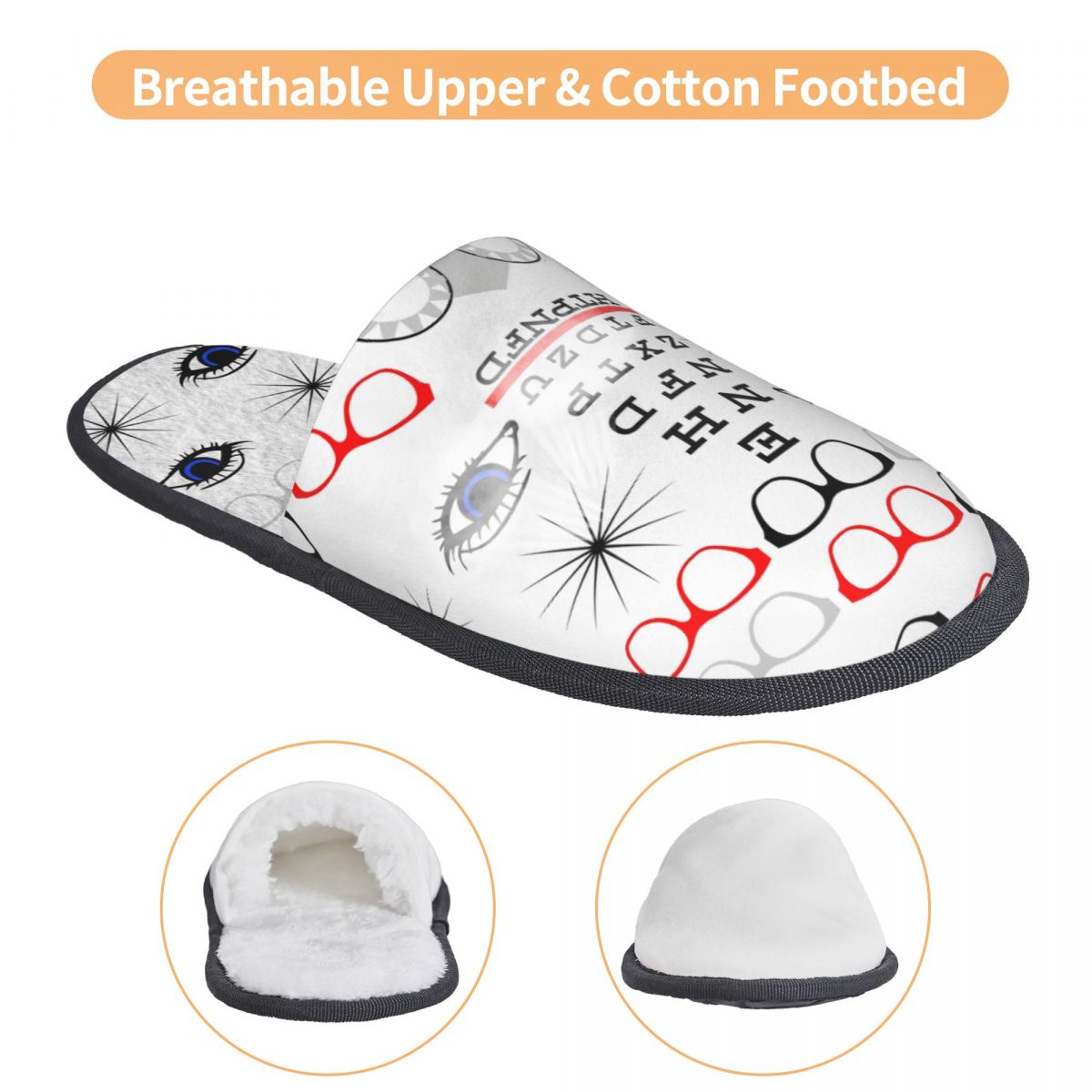 Custom Print Women Snellen Eye - Women Shoes Chart Size ulasan dan harga