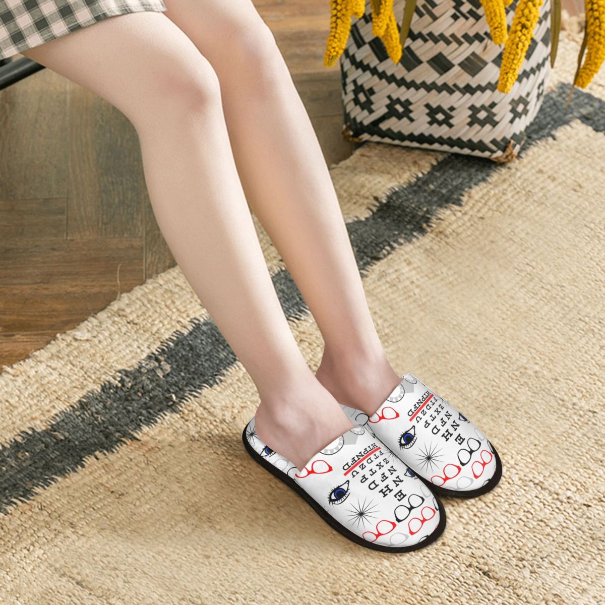 Custom Print Women Snellen Eye - Women Shoes Chart Size ulasan dan harga
