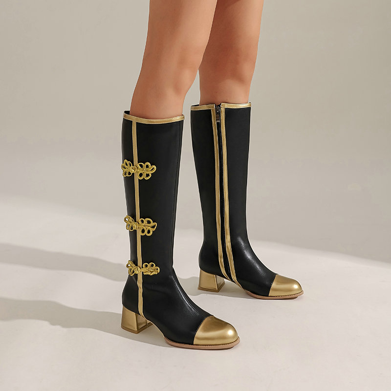 Big Size Fashion Knee High Boo - Women'S Shoes Big Feet ulasan dan harga