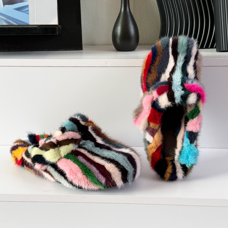 Women's Mules and Clogs Mink F - Women Shoes For Winter ulasan dan harga