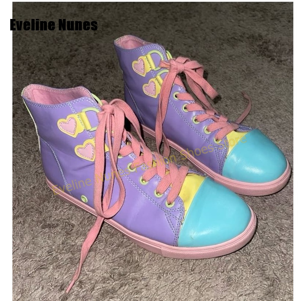 Y2K Girl Sweet High Top Sneake - Women'S Shoes Casual Sneakers ulasan dan harga