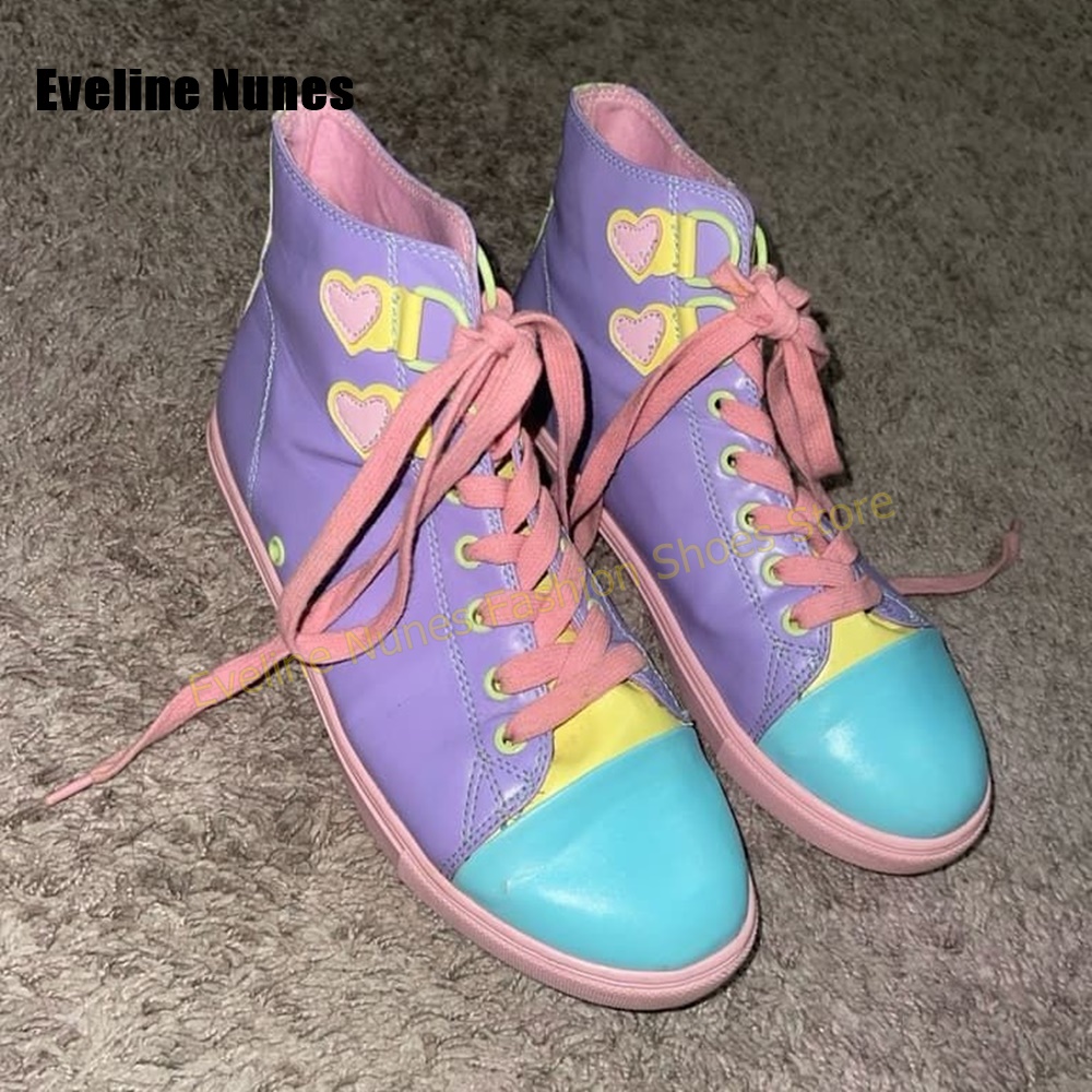 Y2K Girl Sweet High Top Sneake - Women'S Shoes Casual Sneakers ulasan dan harga