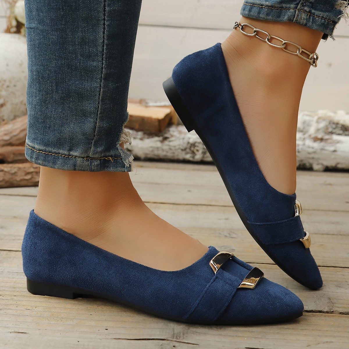Spring and Autumn Elegant Poin - Women'S Shoes In Fashion ulasan dan harga