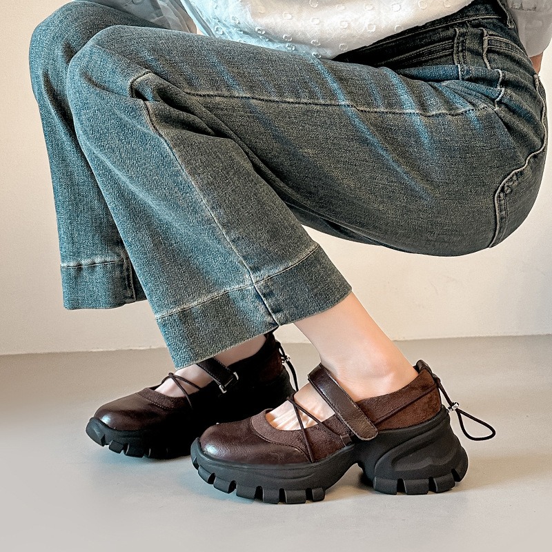 New Retro Ballet Mary Jane Sho - Women'S Shoes Casual Sneakers ulasan dan harga