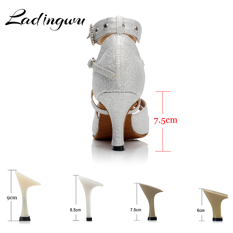 Ladingwu Latin Dance Shoes Gli - Women'S Shoes Z ulasan dan harga