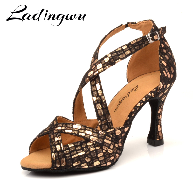 Ladingwu New Latin Dance Shoes - Women'S Shoes Z ulasan dan harga