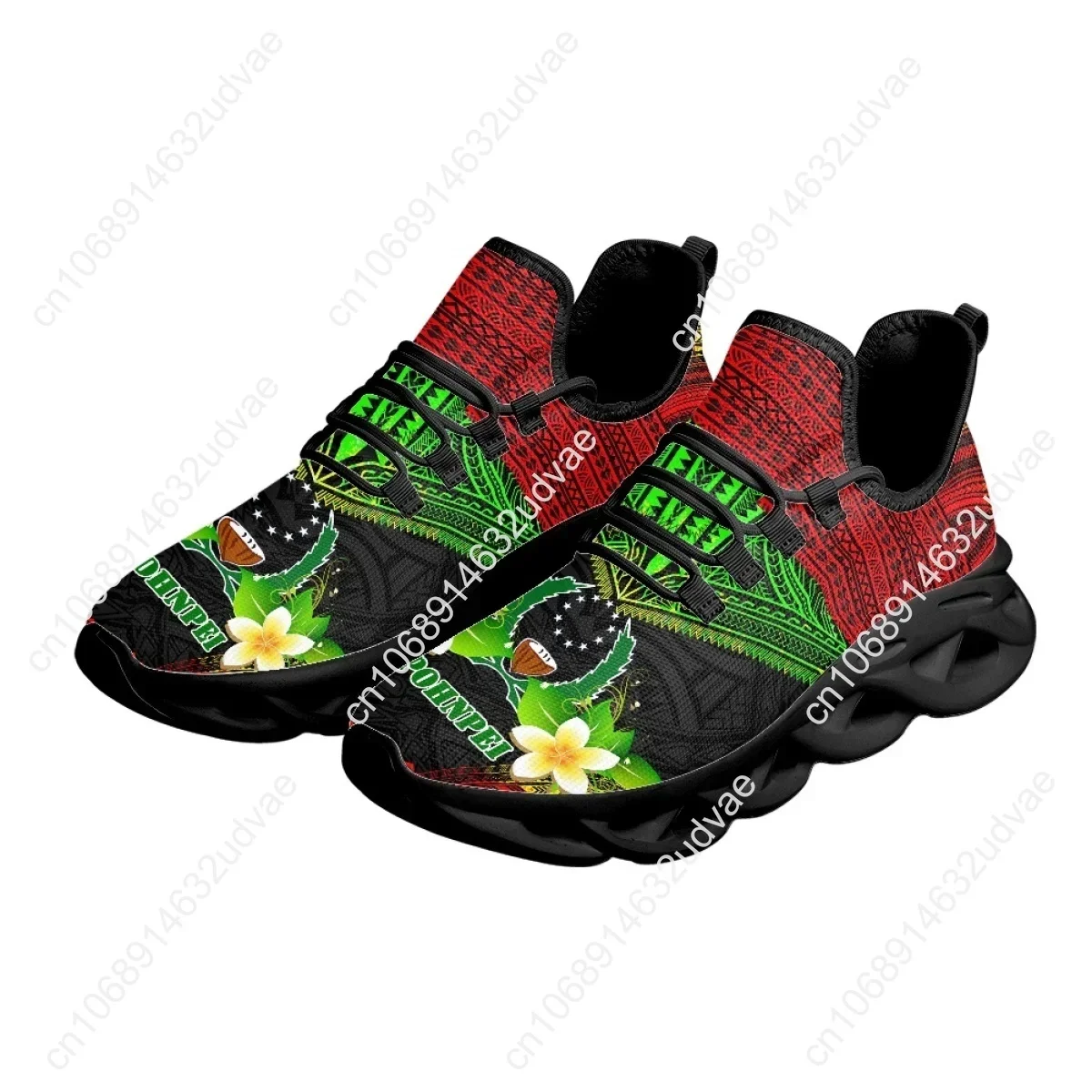 Polynesian Pohnpei Plumeria De - Women'S Shoes Casual Sneakers ulasan dan harga
