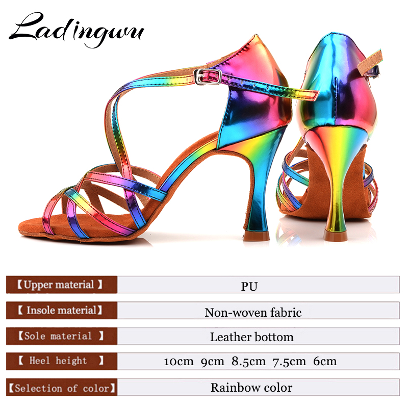 Ladingwu Women's Rainbow Color - Women'S Shoes Z ulasan dan harga
