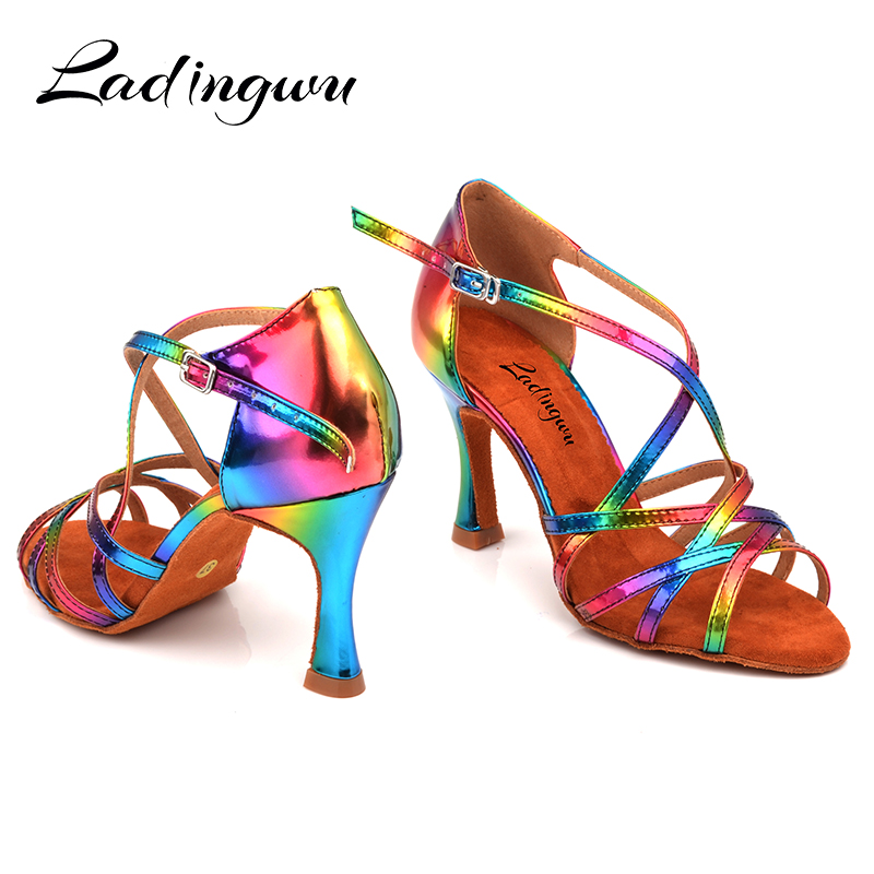 Ladingwu Women's Rainbow Color - Women'S Shoes Z ulasan dan harga