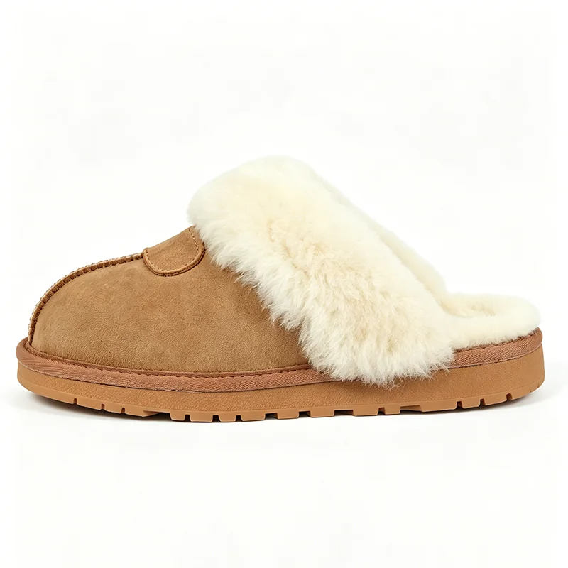 Natural Fur Slippers for Women - Women Shoes For Winter ulasan dan harga