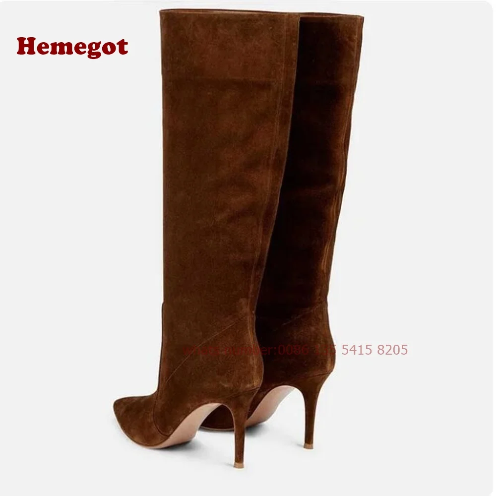 Brown Pointy Toe Slip On Women - Women'S Shoes Vegan ulasan dan harga