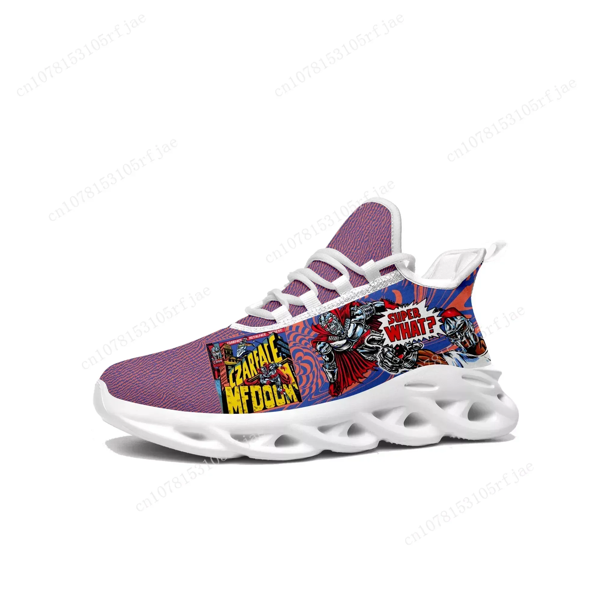 MF Doom Flats Sneakers Mens Wo - Mesh Sneaker Women ulasan dan harga