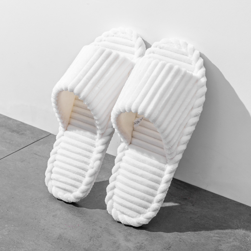 Open-Toe Breathable House Slip - Women Shoes For Winter ulasan dan harga