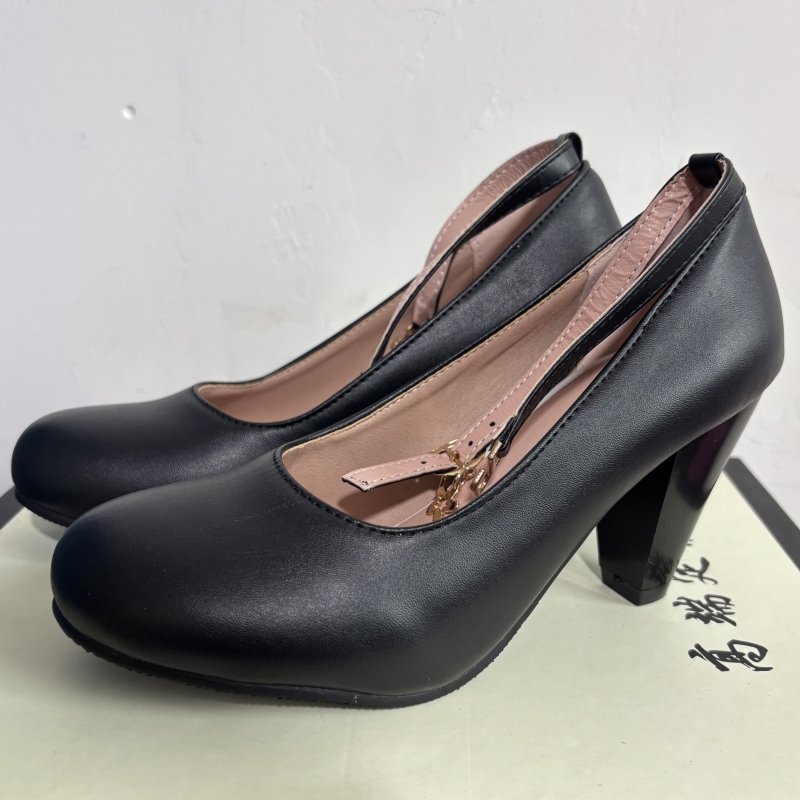 Elegant Black Pink White High  - Women'S Shoes Big Feet ulasan dan harga