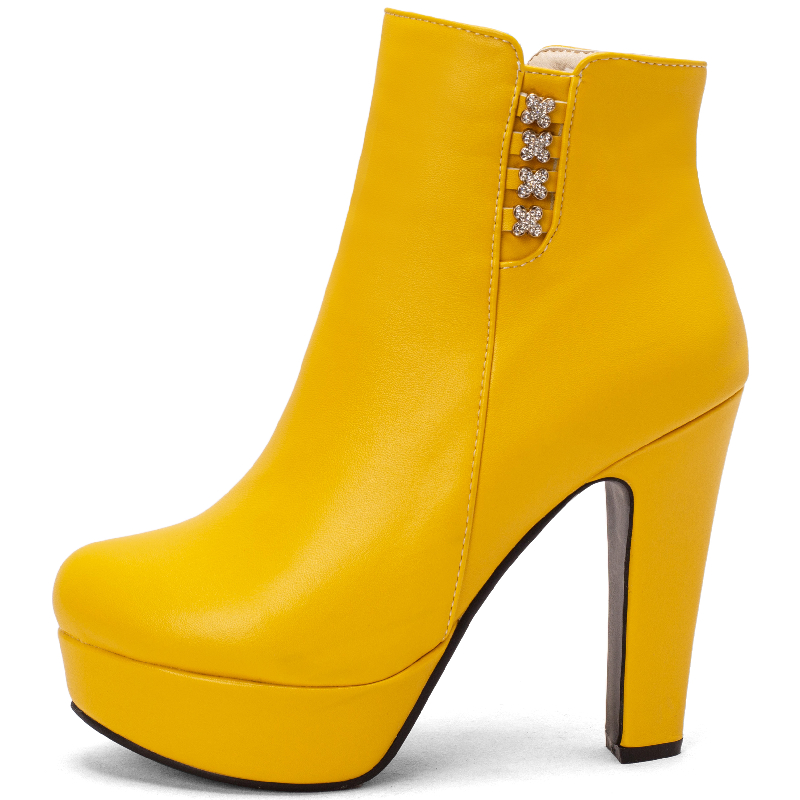 Big Size 50 Luxury Short Boot  - Women'S Shoes Big Feet ulasan dan harga