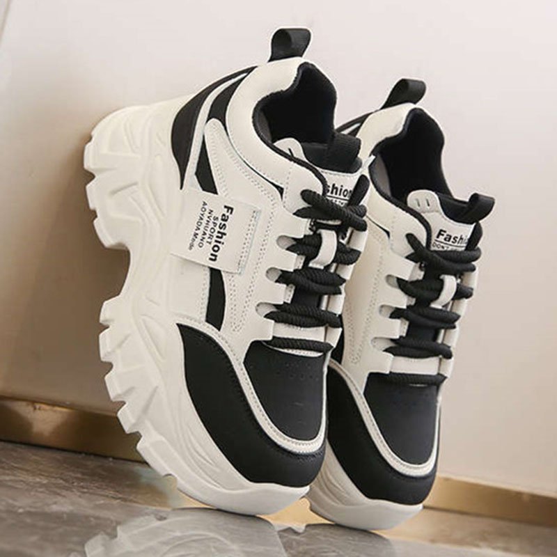 New Fashion Platform Sneakers  - Mesh Sneaker Women ulasan dan harga
