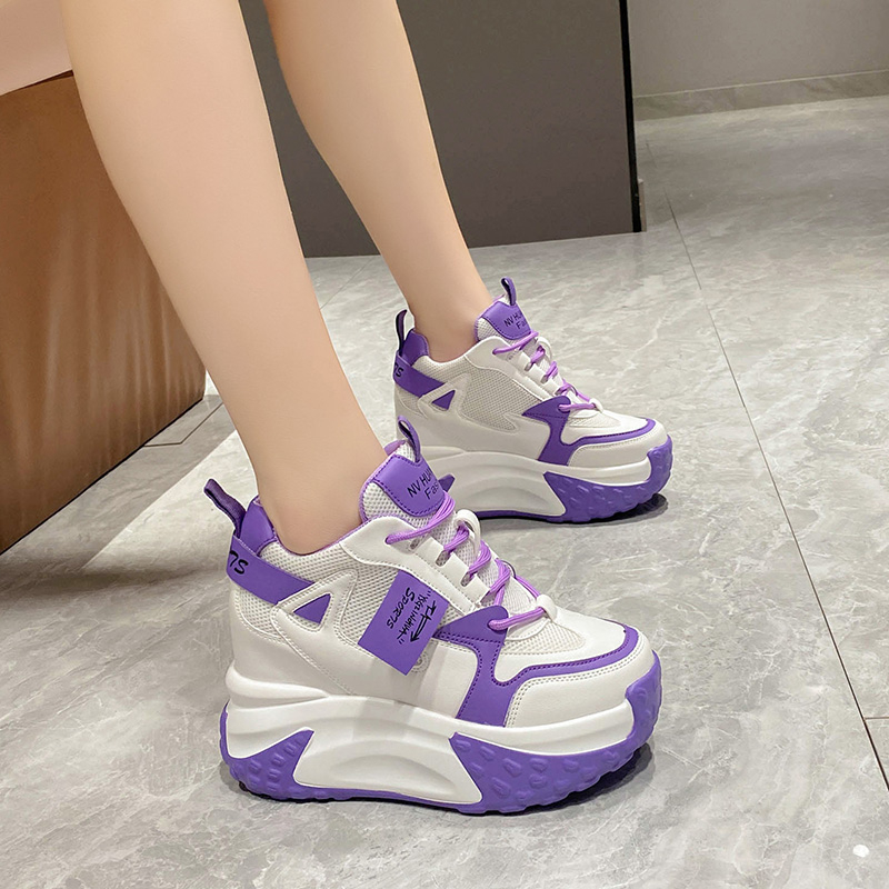9.5CM Women High Platform Snea - Women'S Shoes Com ulasan dan harga