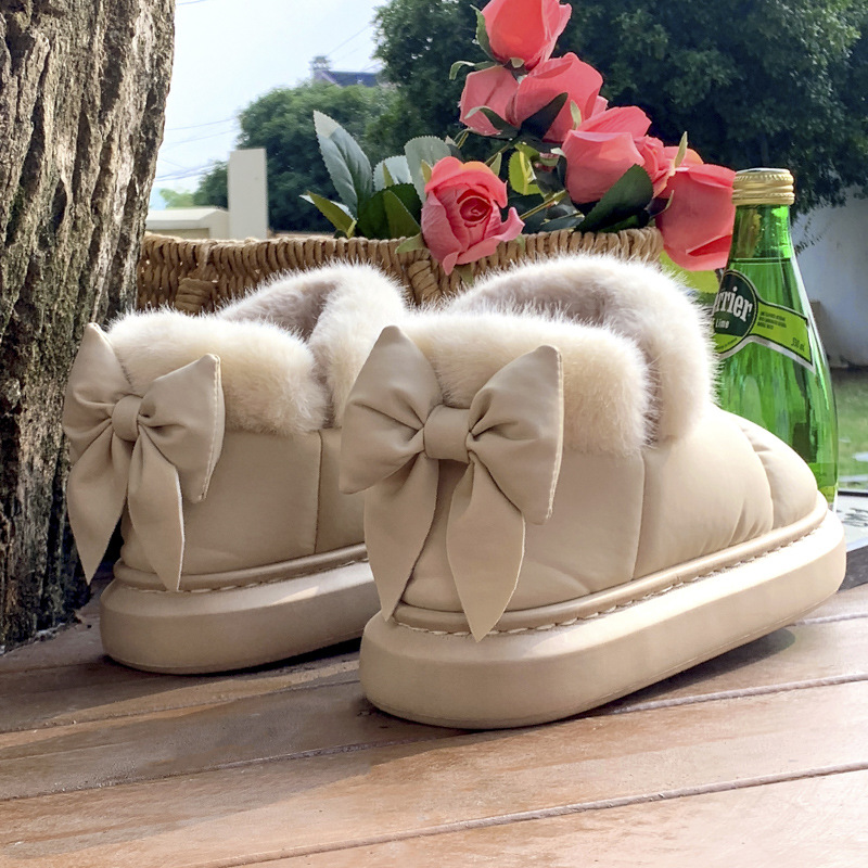 2025 New Winter Plush Slippers - Women Shoes For Winter ulasan dan harga