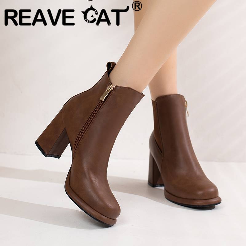 REAVE CAT Womens Short Boots 1 - Women'S Shoes Big Feet ulasan dan harga
