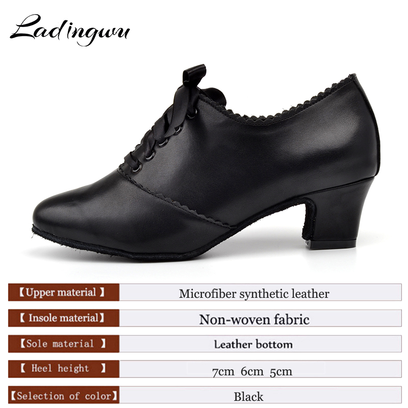 Ladingwu Black Latin Women Dan - Women'S Shoes Z ulasan dan harga