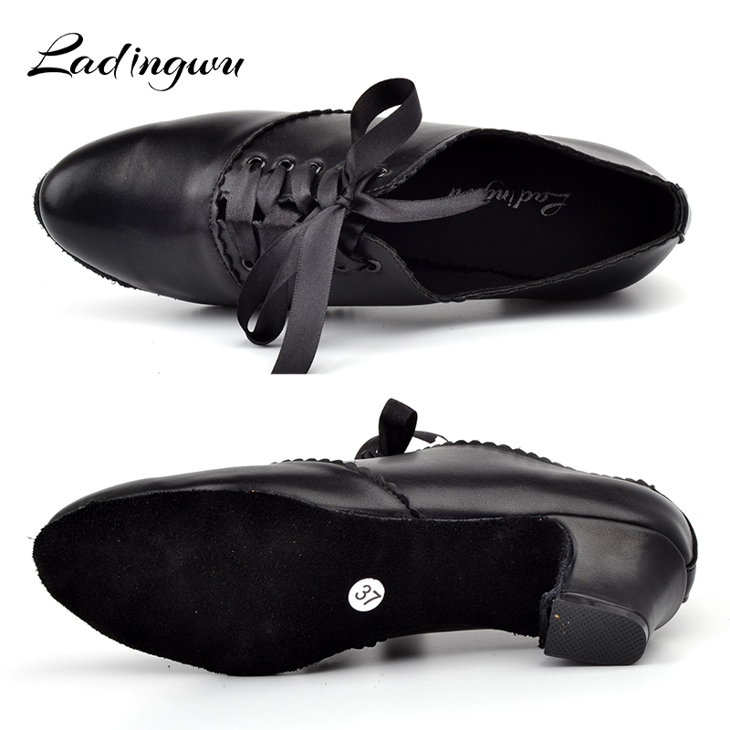 Ladingwu Black Latin Women Dan - Women'S Shoes Z ulasan dan harga