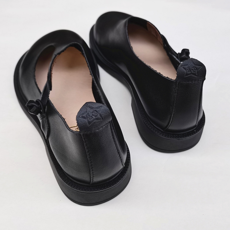 Careaymade-Genuine Leather Big - Women'S Shoes ulasan dan harga