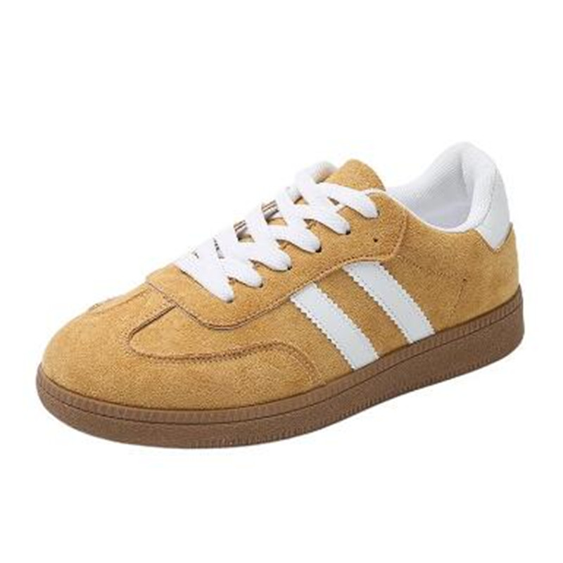 New Retro Round Head Soft Leat - Women Shoes Wedges ulasan dan harga