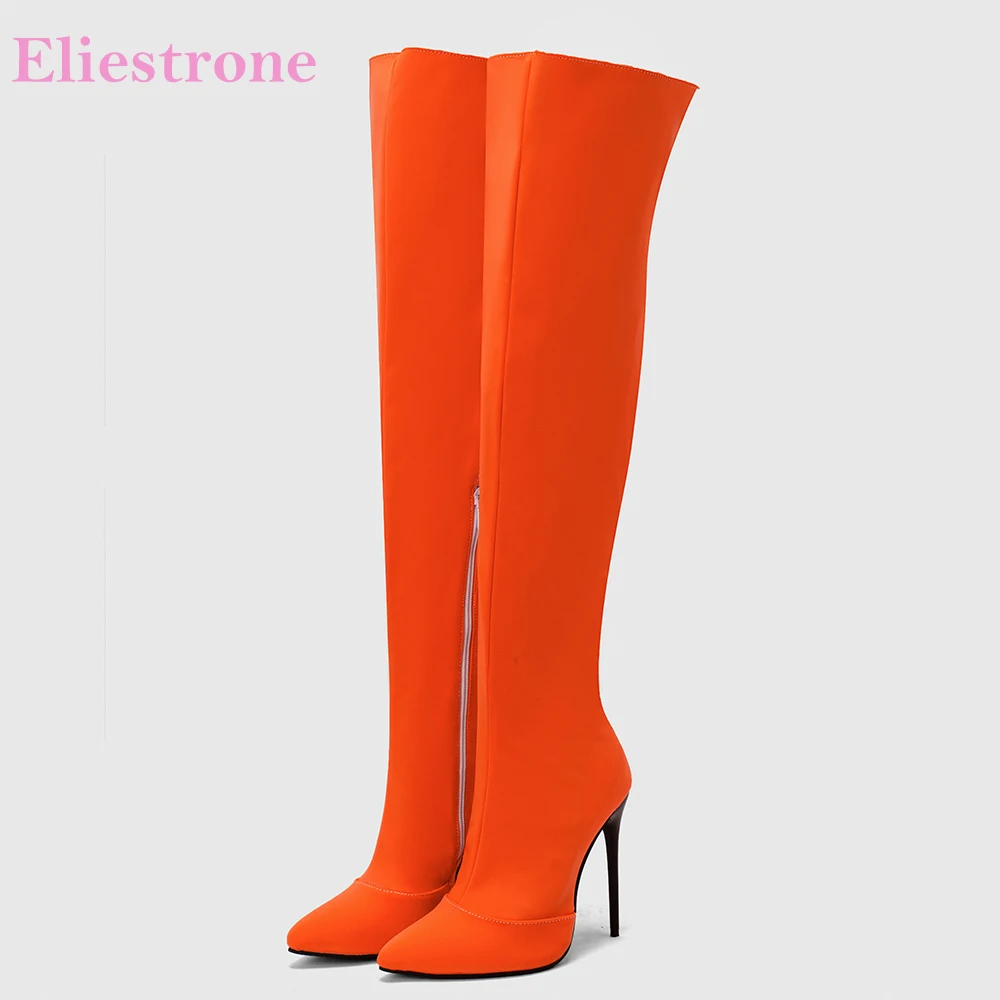 New Winter Glamour Orange Yell - Women'S Shoes Big Feet ulasan dan harga
