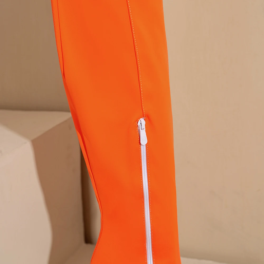 New Winter Glamour Orange Yell - Women'S Shoes Big Feet ulasan dan harga
