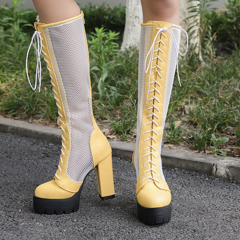 ORCHA LISA Sexy Women's Knee H - High Knee Heel Boots ulasan dan harga