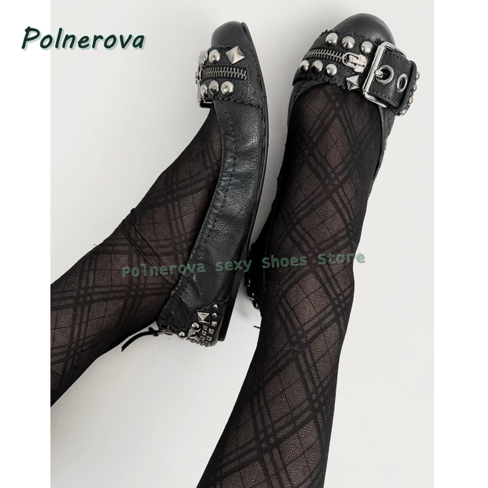 Rivet Belt Buckle Mary Jane Sh - Women'S Shoes In Fashion ulasan dan harga