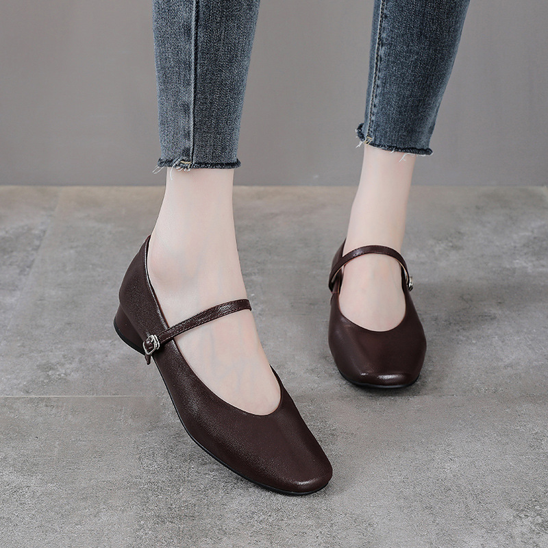 3cm Genuine Leather Hollow Rub - Women Shoes Wedges ulasan dan harga