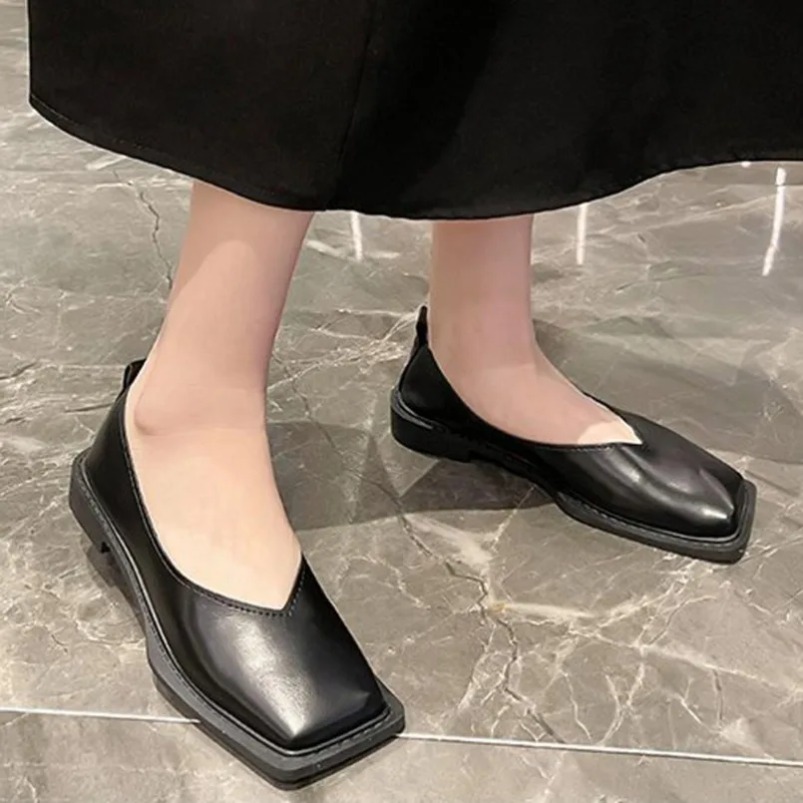 Roman Women Low Heel Pumps Lad - Women'S Shoes Casual Sneakers ulasan dan harga