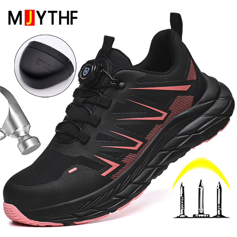 Rotate Button Women Safety Sho - Mesh Sneaker Women ulasan dan harga