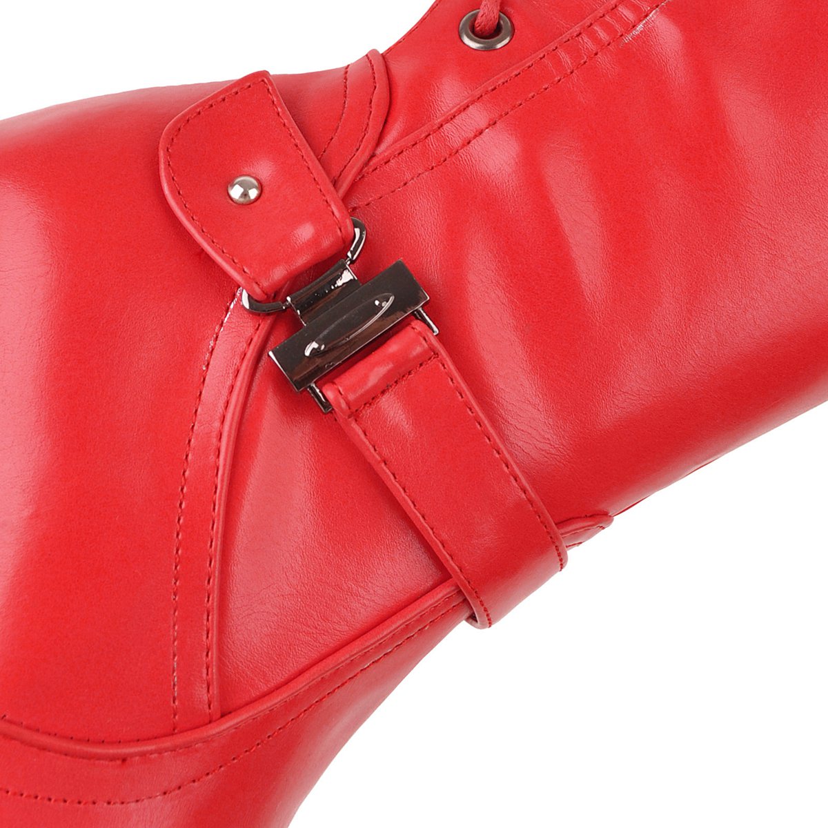 Winter Women Lace-up Platform  - High Knee Heel Boots ulasan dan harga