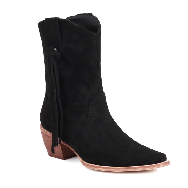 New Vintage Pointy Toe Horseha - Women'S Shoes Big Feet ulasan dan harga