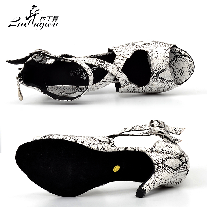 Ladingwu New White Snake textu - Women'S Shoes Z ulasan dan harga