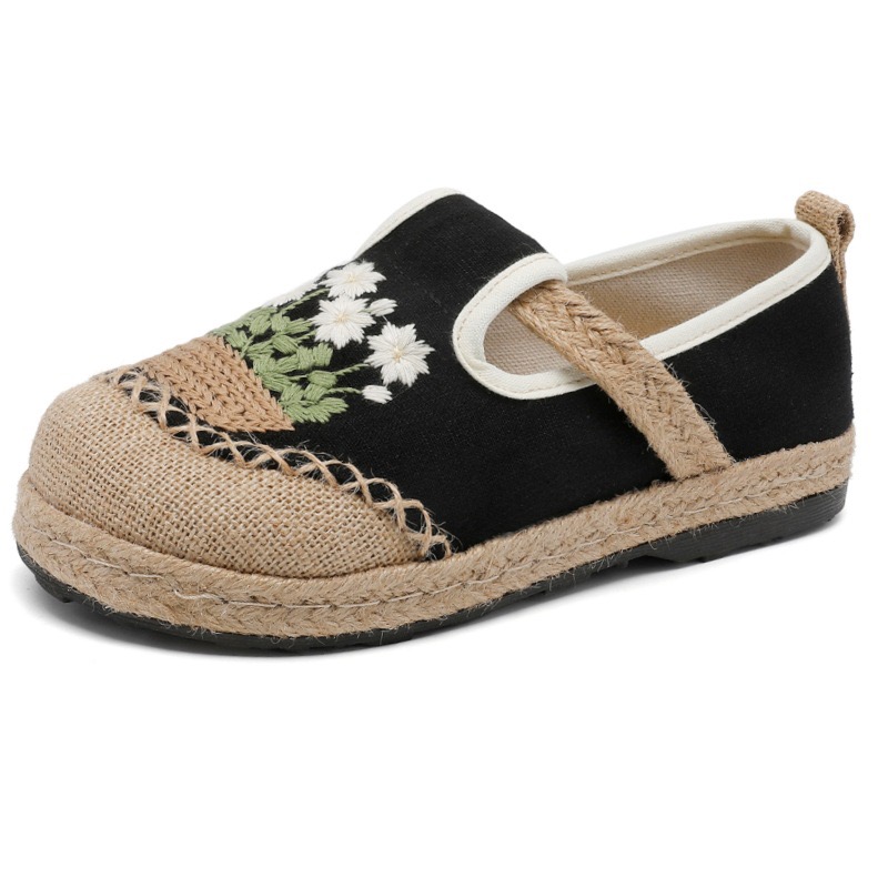 Veowalk Flowers Embroidered Wo - Women'S Shoes Vegan ulasan dan harga
