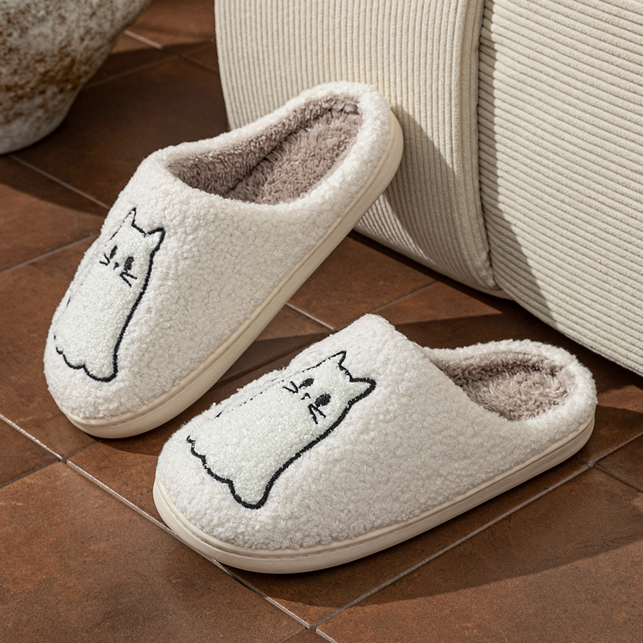 Fashion Cute Line Cat Exquisit - Women Shoes For Winter ulasan dan harga