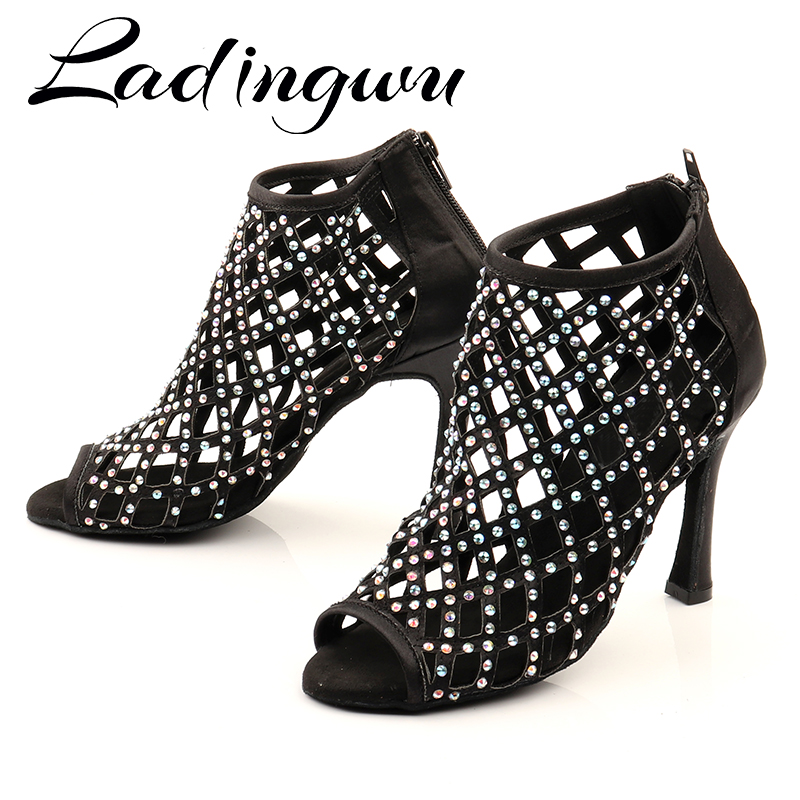 Ladingwu Black Dance Shoes Wom - Women'S Shoes Z ulasan dan harga